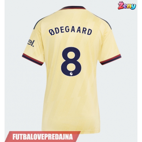 Lacne Ženy Futbalové dres Arsenal Martin Odegaard #8 2026-27 Krátky Rukáv - Tretina